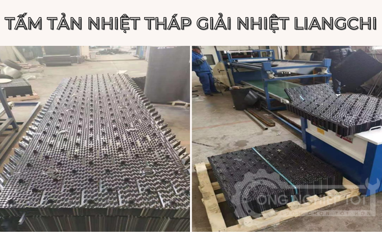 Tấm tản nhiệt Liang chi được sản suất với dây chuyền tiên tiến hiện đại